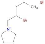 Pyrrolidinium, 1-(2-bromopentylidene)-, bromide