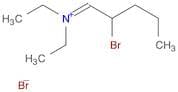 Ethanaminium, N-(2-bromopentylidene)-N-ethyl-, bromide