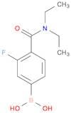 4-(Diethylcarbamoyl)-3-fluorobenzeneboronic acid