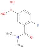 3-(Dimethylcarbamoyl)-4-fluorophenylboronic acid
