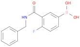 3-(Benzylcarbamoyl)-4-fluorobenzeneboronic acid