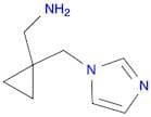 1-[1-(1H-Imidazol-1-ylmethyl)cyclopropyl]methanamine