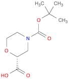 (R)-4-(tert-Butoxycarbonyl)morpholine-2-carboxylic acid