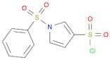 1-(Benzenesulfonyl)-1H-pyrrole-3-sulfonyl Chloride