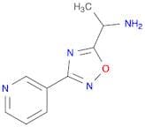 (1-[3-(3-Pyridinyl)-1,2,4-oxadiazol-5-yl]ethyl)amine trifluoroacetate