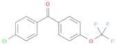 (4-Chloro-phenyl)-(4-trifluoromethoxy-phenyl)-methanone