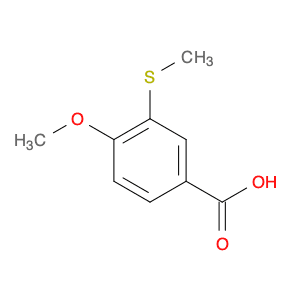 Benzoic acid, 4-methoxy-3-(methylthio)-
