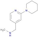 N-Methyl-1-(2-(piperidin-1-yl)pyridin-4-yl)methanamine