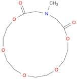 1,4,7,10,13-Pentaoxa-16-azacyclooctadecane-14,18-dione, 16-methyl-