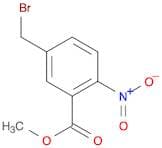 Benzoic acid,5-(bromomethyl)-2-nitro-, methyl ester