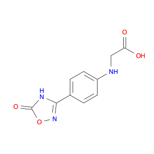2-(4-(5-Oxo-4,5-dihydro-1,2,4-oxadiazol-3-yl)phenylamino)acetic acid