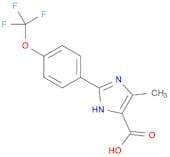 5-Methyl-2-(4-trifluoromethoxyphenyl)-3h-imidazole-4-carboxylic acid