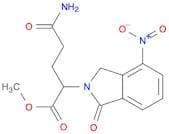 Methyl 5-amino-2-(4-nitro-1-oxoisoindolin-2-yl)-5-oxopentanoate