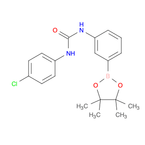 1-(4-Chlorophenyl)-3-(3-(4,4,5,5-tetramethyl-1,3,2-dioxaborolan-2-yl)phenyl)urea