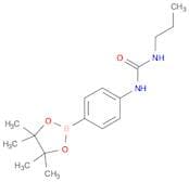 1-Propyl-3-(4-(4,4,5,5-tetramethyl-1,3,2-dioxaborolan-2-yl)phenyl)urea