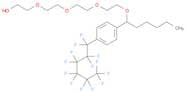 3,6,9,12-Tetraoxaoctadecan-1-ol, 13-[4-(tridecafluorohexyl)phenyl]-