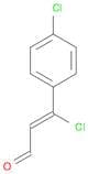 (2Z)-3-Chloro-3-(4-chlorophenyl)prop-2-enal