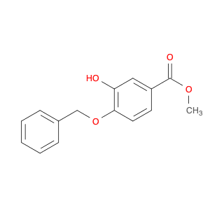 Benzoic acid, 3-​hydroxy-​4-​(phenylmethoxy)​-​, methyl ester