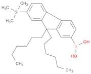 Boronic acid, [9,9-dihexyl-7-(trimethylsilyl)-9H-fluoren-2-yl]-