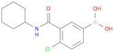 4-Chloro-3-(cyclohexylaminocarbonyl)phenylboronic acid