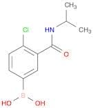4-Chloro-3-(isopropylcarbamoyl)phenylboronic acid
