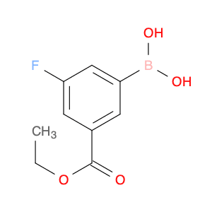 (3-FLUORO-5-ETHOXYCARBONYL)BENZENEBORONIC ACID