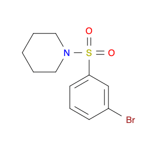 1-((3-Bromophenyl)sulfonyl)piperidine