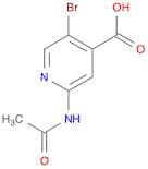 2-Acetamido-5-bromoisonicotinic acid