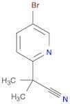 2-(5-Bromopyridin-2-yl)-2-methylpropanenitrile