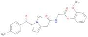 2-Methoxyphenyl 2-(2-(1-methyl-5-(4-methylbenzoyl)-1H-pyrrol-2-yl)acetamido)acetate