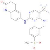 3,4-DIHYDRO-6-[[4-[[[3-(METHYLSULFONYL)PHENYL]METHYL]AMINO]-5-(TRIFLUOROMETHYL)-PYRIMIDIN-2-YL]AMI…