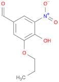 4-Hydroxy-3-nitro-5-propoxy-benzaldehyde