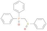 Diphenyl((phenylsulfinyl)methyl)phosphine oxide