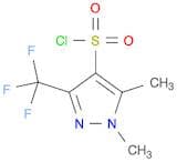 1H-Pyrazole-4-sulfonyl chloride, 1,5-dimethyl-3-(trifluoromethyl)-