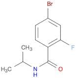4-Bromo-2-fluoro-N-isopropylbenzamide