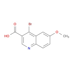 4-Bromo-6-methoxyquinoline-3-carboxylic acid