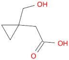 2-(1-(Hydroxymethyl)cyclopropyl)acetic acid
