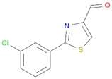 2-(3-chlorophenyl)thiazole-4-carbaldehyde