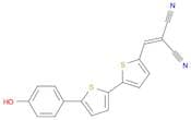 Propanedinitrile, [[5'-(4-hydroxyphenyl)[2,2'-bithiophen]-5-yl]methylene]-
