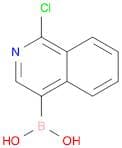 (1-Chloroisoquinolin-4-yl)boronic acid