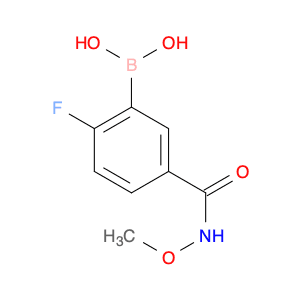 N-Methoxy 3-borono-4-fluorobenzamide