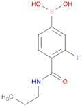 (3-Fluoro-4-(propylcarbamoyl)phenyl)boronic acid