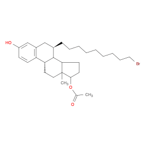 (7R,8R,9S,13S,14S,17S)-7-(9-Bromononyl)-3-hydroxy-13-methyl-7,8,9,11,12,13,14,15,16,17-decahydro-6…