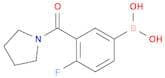 4-FLUORO-3-(PYRROLIDIN-1-YLCARBONYL)BENZENEBORONIC ACID