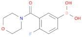 4-Fluoro-3-(morpholine-4-carbonyl)phenylboronic acid