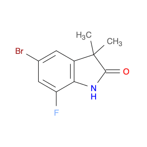 5-Bromo-7-fluoro-3,3-dimethylindolin-2-one