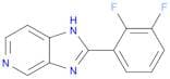 2-(2,3-DIFLUORO-PHENYL)-1H-IMIDAZO[4,5-C]PYRIDINE
