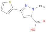 1-Methyl-3-(thiophen-2-yl)-1H-pyrazole-5-carboxylic acid
