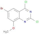 Quinazoline, 6-bromo-2,4-dichloro-8-methoxy-