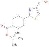 tert-Butyl 4-(4-(hydroxymethyl)thiazol-2-yl)piperidine-1-carboxylate